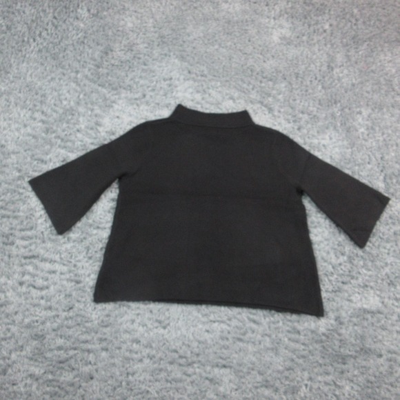 Fate Sweater Womens Small Black Jackie Mock Neck 3/4 Sleeve Knit Pullover NWT - Picture 13 of 15